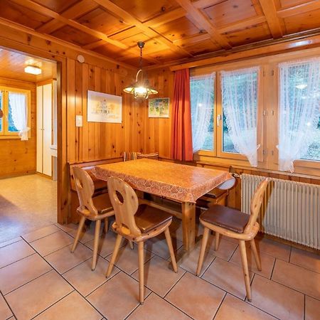 Chalet Bambi "Marchenhaft" Appartement Grächen Buitenkant foto
