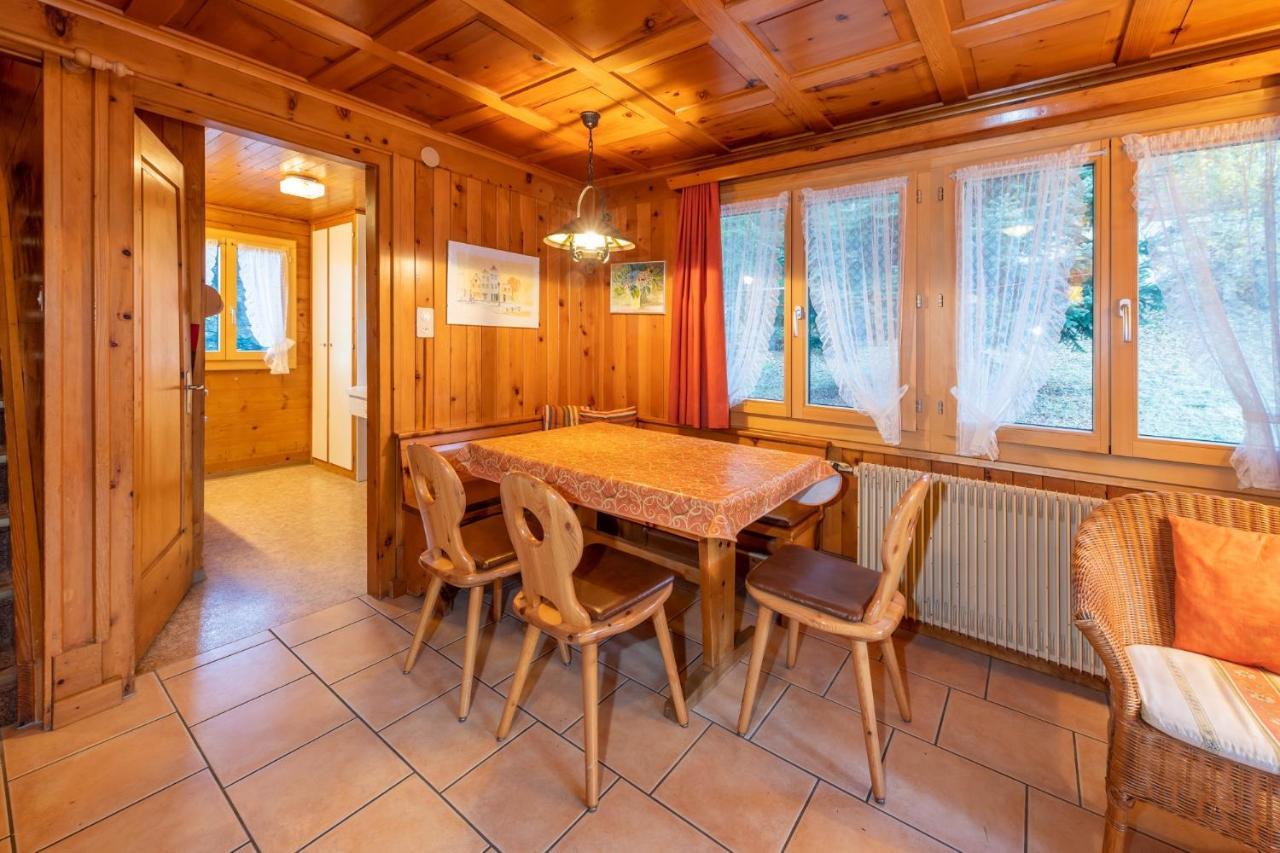 Chalet Bambi "Marchenhaft" Appartement Grächen Buitenkant foto